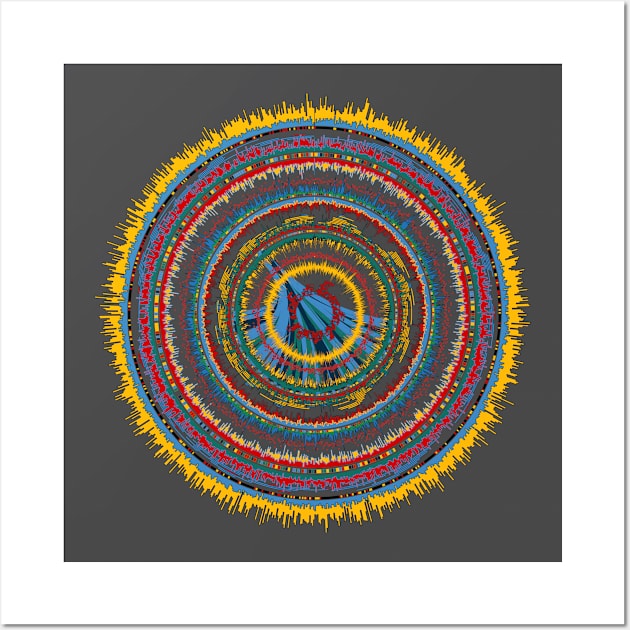 genome circles 14-1 Wall Art by craftdesktop